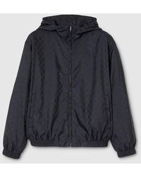 Gucci - Gg Nylon Zip Jacket - Lyst