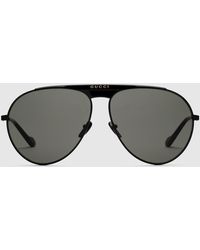 Gucci - Sonnenbrille In Pilotenform - Lyst