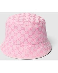 Gucci - Gg Cotton Canvas Bucket Hat, Size M, Fabric - Lyst