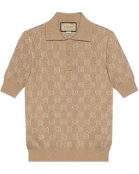 Top a manica corta da donna di Gucci