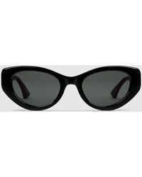 Gucci - Cat-Eye Frame Sunglasses - Lyst