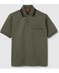 Gucci - Polo De Jacquard De Punto Con Gg, Talla - Lyst