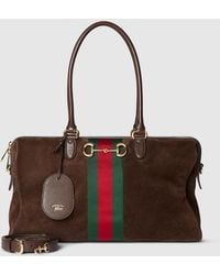 Gucci - Borsetto Large Boston Bag - Lyst