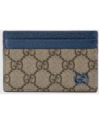 Gucci - Card Case With GG Detail - Lyst