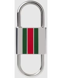 Gucci - Porte-Clés Avec Émail Web - Lyst