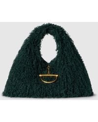 Gucci - Softbit Maxi Top Handle Bag, Fabric - Lyst