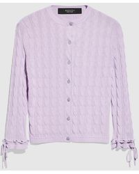 Gucci - Braided Cotton Blend Cardigan - Lyst