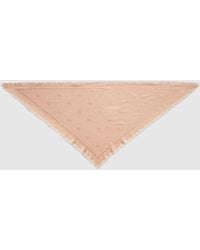 Gucci - Double G Silk Wool Shawl, Wool - Lyst