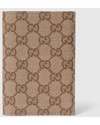 Gucci - Essence Classic Passport Case, Original Gg Fabric - Lyst