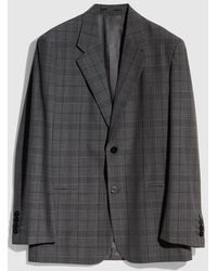 Gucci - Checked Fine Wool Jacket - Lyst