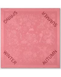 Gucci - 90 X 90 Project Printed Silk Carré, Silk - Lyst