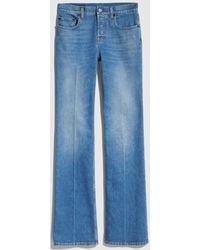 Gucci - Flared Stretch Cotton Denim Pants - Lyst