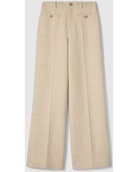 Gucci - Cotton Tweed Pants - Lyst