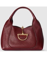 Gucci - Softbit Medium Top Handle Bag, Leather - Lyst