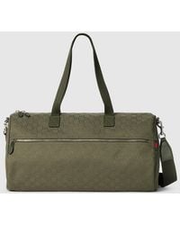 Gucci - Sac De Voyage En Toile Gg Grand Format - Lyst