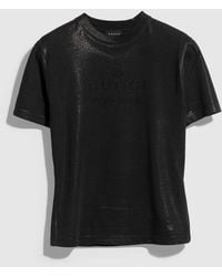 Gucci - Technical Cotton Jersey T-Shirt With Print - Lyst