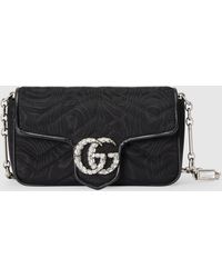 Gucci Marmont Velvet Belt Bag (52.100 RUB) ❤ liked on Polyvore