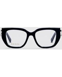 Gucci - Monture Optique Papillon - Lyst