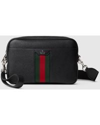 Gucci - Web Trademark Small Crossbody Bag - Lyst