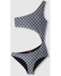 Gucci - Gg Stretch Jersey Swimsuit, Ready-To-Wear - Lyst