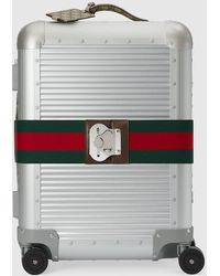 Gucci - Aluminum Cabin Trolley With luggage Strap - Lyst