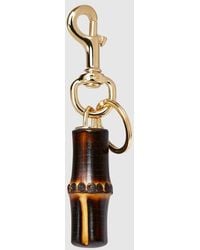 Gucci - Bamboo Keychain - Lyst