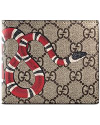 mens gucci wallet with snake
