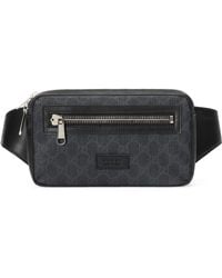 Blue Mens Bags Belt Bags Etro Synthetic Belt Bag With Logo in Navy Blue for Men waist bags and bumbags 