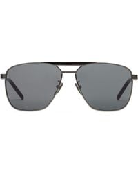 Gucci - Navigator-frame Sunglasses - Lyst