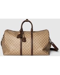 Gucci - Essence Classic Large Duffle Bag, Gg Canvas - Lyst