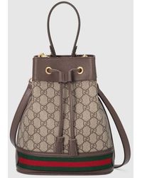 Gucci - Small Ophidia Bucket Bag - Lyst