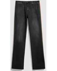 Gucci - Stretch Cotton Denim With Web - Lyst