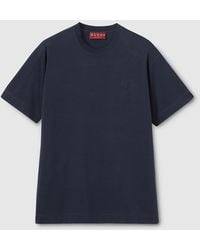 Gucci - Cotton Jersey T-Shirt With Embroidery - Lyst