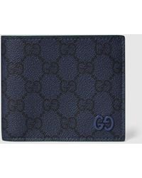 Gucci - Interior Gg Bi-Fold Wallet, Gg Canvas - Lyst