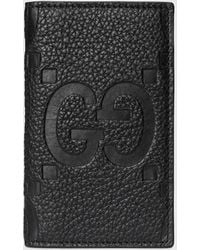 Gucci - Jumbo GG Card Case - Lyst