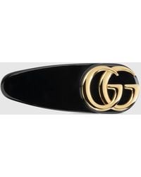 Gucci - Hair Clip With Double G, Resin - Lyst