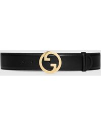 Gucci - Blondie Wide Belt, Size 100 - Lyst