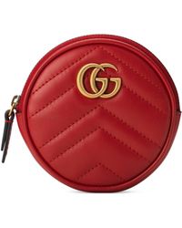 Gucci Leather Dionysus Coin Purse in Black - Lyst