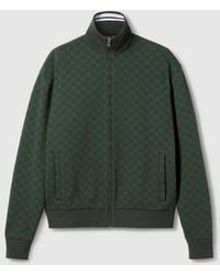 Gucci - Gg Technical Jersey Zip Jacket, Size S, Ready-To-Wear - Lyst