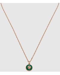 Gucci - Interlocking Gliederhalskette 18 Karat - Lyst