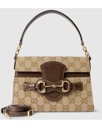 Gucci - Horsebit Duomo Small Top Handle Bag - Lyst
