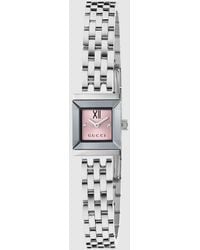 Gucci - G-Frame Watch, 14X18Mm, Steel - Lyst