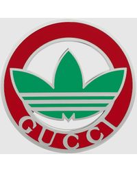 Gucci 【公式】 (グッチ)adidas X トレフォイル ペンダント付き ゴル ...