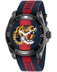 Gucci Dive Uhr 45mm - Blau