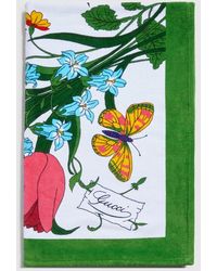 Gucci - Printed Cotton Terrycloth Beach Blanket - Lyst