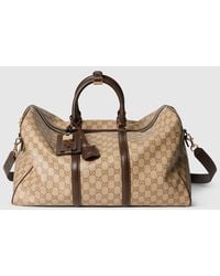 Gucci - Essence Classic Medium Duffle Bag, Gg Canvas - Lyst