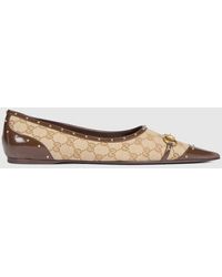 Gucci - Point-Toe Studded Loafer, Uk - Lyst