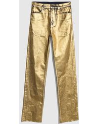 Gucci - Slim Fit Coated Cotton Denim Pants - Lyst
