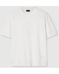 Gucci - Cotton Jersey T-Shirt With Devoré Detail - Lyst