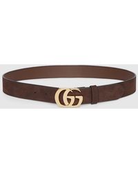 Gucci - Cut Gg Marmont Belt, Size 100 - Lyst